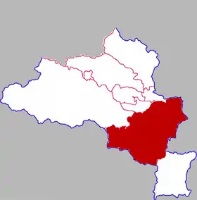 Localisation de Yè Xiàn