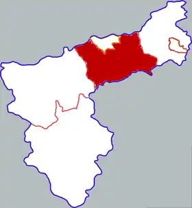 Localisation de Shǎn Xiàn