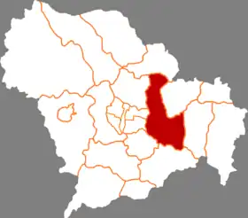 Localisation de Gàochéng