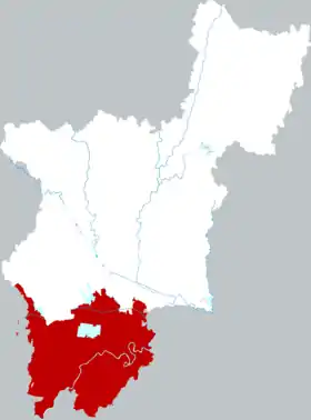 Localisation de Hànchuān