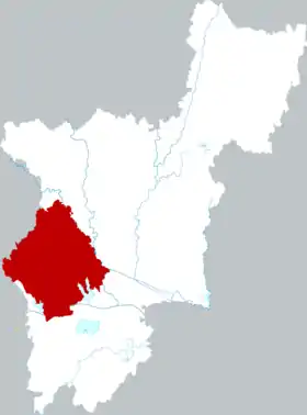 Localisation de Yìngchéng