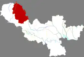 Localisation de Pèi Xiàn