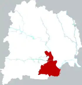 Localisation de Yídū