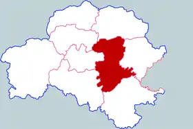 Localisation de Rǔnán Xiàn