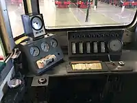 韶山1-008 Intérieur de la cabine