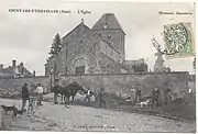 L'église avant 1914.