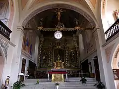 Chœur de l'église.