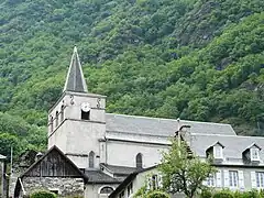 L'église Notre-Dame de Cierp.