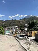 Le cimetière de Santa Catarina Barahona