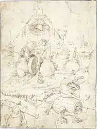 Paysage infernal (collection privée).