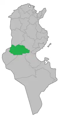 Carte de la circonscription.