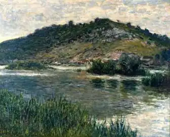 Claude Monet, Paysage à Port-Villez, 1883.