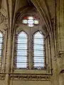 6e travée nord, fenêtre.