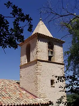 Clocher de l’église Saint-Martin.