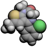 Image illustrative de l’article Clotiazépam