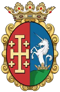 Blason des Bercsényi.