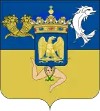 Blason de Joseph Bonaparte, roi de Naples.