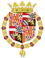 Armoiries de Philippe le Beau, roi consort de Castille, archiduc d'Autriche et duc de Bourgogne (1504-1506).