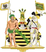 Le premier blason de la province de Saxe