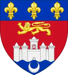 Le blason de Bordeaux.