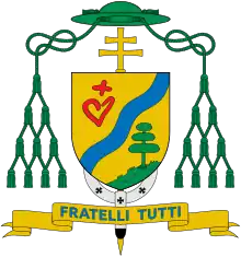 Armoiries ecclésiastiques personnelles de Luc Terlinden