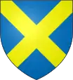 Armes imaginaires de la Mercie (croix de saint Alban).