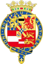 Armoiries du prince Guillaume III d'Orange