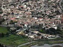 Cœur de village de Vic-la-Gardiole.