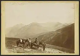 Le col en 1901. Photographie par Jean-Auguste Brutails conservée à l'université Bordeaux Montaigne.