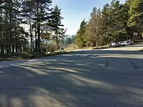 Le col en direction de Soultzeren et Munster.