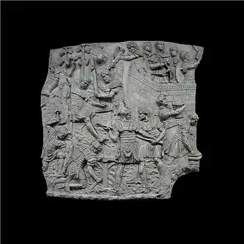 Construction d'un pont.