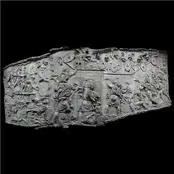 Assaut dace sur un camp romain d'hiver de Mésie.