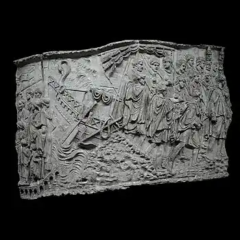 Débarquement en Istrie de Trajan.