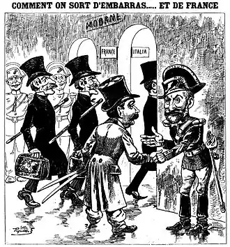 Georges de Labruyère faisant évader Stanislas Padlewski.