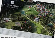 Projet de complexe hôtelier au Château de la Cazine, à Noth