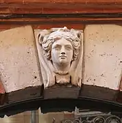 Hôtel de Comynihan, mascaron.