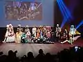 Les participants du Concours Cosplay International