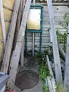 Le puits no 1 et son exutoire de grisou.