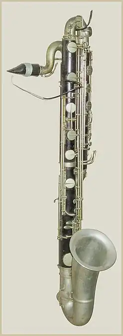 Clarinette-pédale Besson, post-1890.