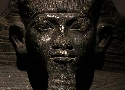 Statue de Sésostris II, détail. Ny Carlsberg Glyptotek.