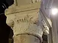 Chapiteau du 3e pilier du sud (4e quart XIIe siècle).
