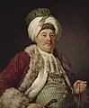 Jonas Hoffman, Portrait de Cornelius Asmund Palm, consul général de Suède pour l'Empire ottoman, 1773.
