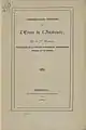 Considérations générales sur l'étude de l'anatomie par le docteur Cornuau (1836)
