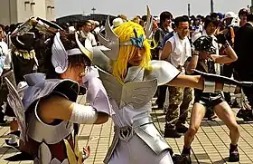 Cosplay du personnage.