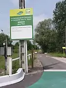 Piste cyclable Cuise-la-Motte - Couloisy.