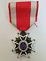 Croix de Chevalier de l'ordre royal de la Couronne d'Acier (revers)