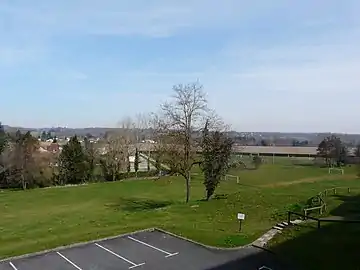 La vallée de la Dordogne à Cours-de-Pile.