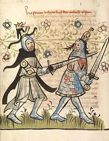 Duel entre Volker le ménestrel et Islan le moine, CPG 359 (en)