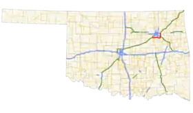 Image illustrative de l’article Creek Turnpike