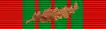 Croix de guerre 1939-1945 with palm France - ribbon bar